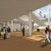Rafael Viñoly, Mathematical Institute, Oxford University, green roof, glazing, natural light, BREEAM Excellent, green design, geothermal energy, energy efficiency, sustainable design, eco-design, UK