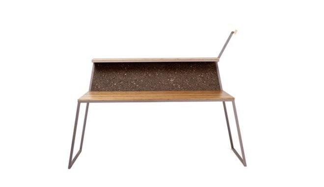 Desk, sustainable design, furniture, bamboo, furniture design, office furniture, eco design