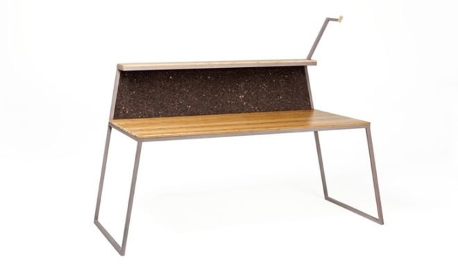 Desk, sustainable design, furniture, bamboo, furniture design, office furniture, eco design