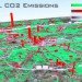 hestia, arizona state university, greenhouse gas emissions, greenhouse gases, carbon emissions, urban landscapes, urban pollution, hestia system, environmental science and technology