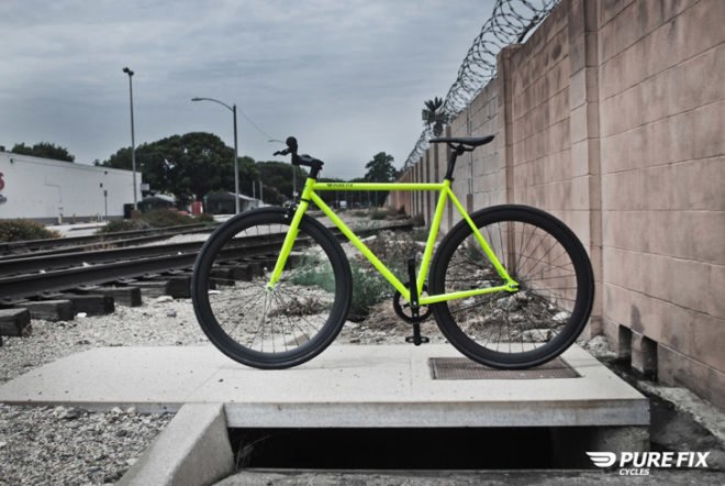 pure fix, pure fix bikes, glow in the dark bikes, kilo glow series, glowing bikes, night bikes, bikes for safe night riding