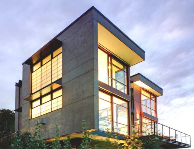 Capitol Hill Residence, Capitol Hill, Seattle, Washington, Balance Associates Architects, Architecture, sustainable, daylighting, modern design, Charter Construction, photovoltaic system, geothermal, energy efficient, solar shading