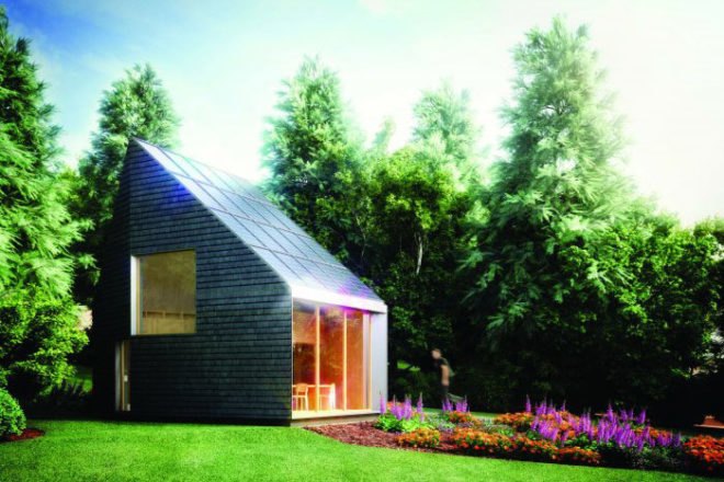 Macro Micro Studio, Botanic Gardens Dundee, passivhaus, off-grid, live-work, University of Dundee