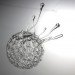 mika aoki, singing glass, sculpture, microscopic, artist, glass, blown glass