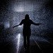 rain room, random international, barbican centre, weather installation, sustainable art, green art, interactive artwork