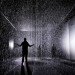 rain room, random international, barbican centre, weather installation, sustainable art, green art, interactive artwork
