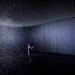 rain room, random international, barbican centre, weather installation, sustainable art, green art, interactive artwork