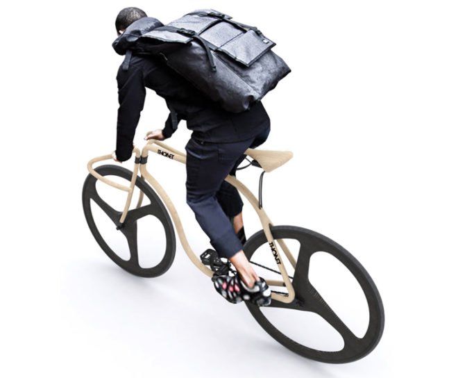 thonet bike, andy martin, beech wood, carbon wheels, bicycle, fixed gear, cycle