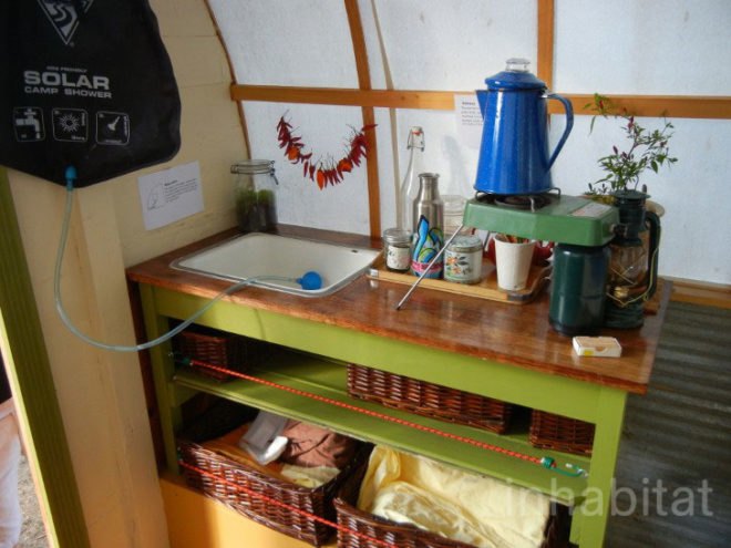 whittled down caravan, whittled down home, caravan home, mobile home, tiny home, small home, small living, green living, green design, eco design, sustainable design, maker faire, Libby Reinish, Tristan Chambers