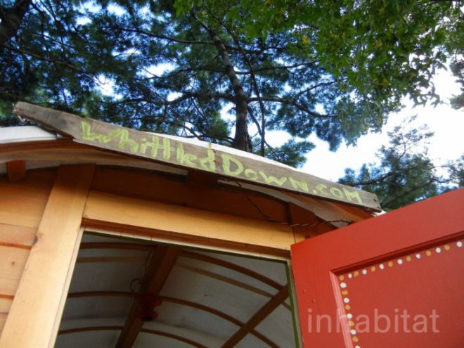 whittled down caravan, whittled down home, caravan home, mobile home, tiny home, small home, small living, green living, green design, eco design, sustainable design, maker faire, Libby Reinish, Tristan Chambers