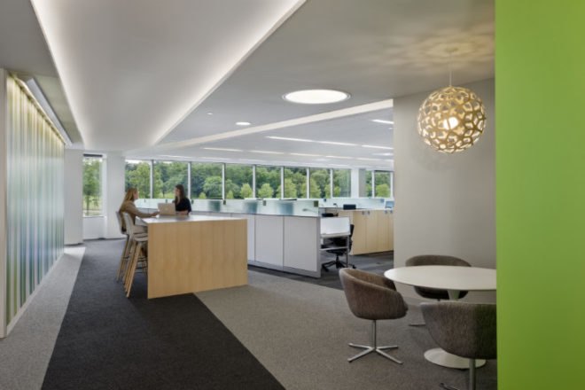 BASF Headquarters, Gensler, KPF, new jersey, leed platinum, leed double platinum, eco office