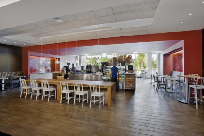 BASF Headquarters, Gensler, KPF, new jersey, leed platinum, leed double platinum, eco office
