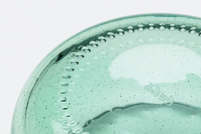 Bottleware, Japanese Design, Tokyo, Nendo, Recycled materials, Dishware, Glass blowing, Coca-cola, Artisan
