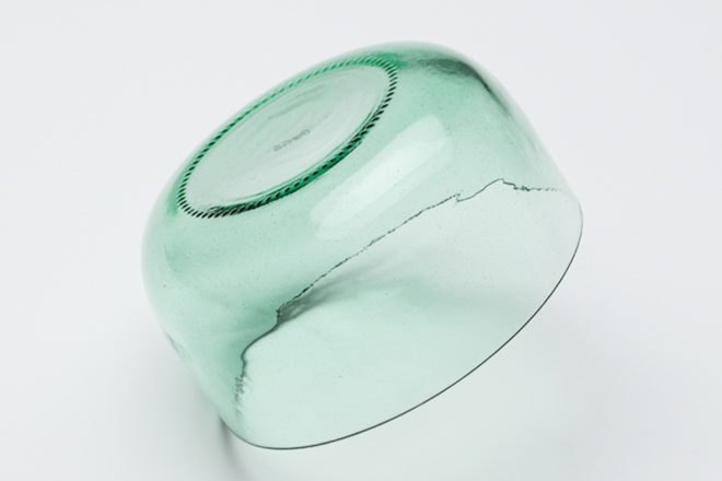 Bottleware, Japanese Design, Tokyo, Nendo, Recycled materials, Dishware, Glass blowing, Coca-cola, Artisan