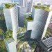 DUO Towers, Ole Scheeren, eco towers, green roof, singapore, eco skyscrapers, buro ole scheeren