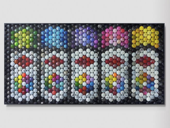 green design, eco design, sustainable design, CANLOVE, recycled spray cans, graffiti, recycled sculptures, eco art, recycle art