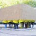 Centipede Cinema, cork, Portugal, Bartlett School of Architecture, Colin Fournier, pop-up design, urban design, urban intervention, sustainable materials, Guimarães, 2012 European Capital of Culture, UNESCO, green design, sustainable design, eco-design