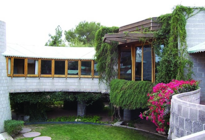 david wright house, city of phoenix, phoenix, historic preservation, frank lloyd wright, most significant american architect, most significant architectural work in Phoenix, demolition of frank lloyd wright house, 8081 meridian, landmark status protection, Phoenix City Council