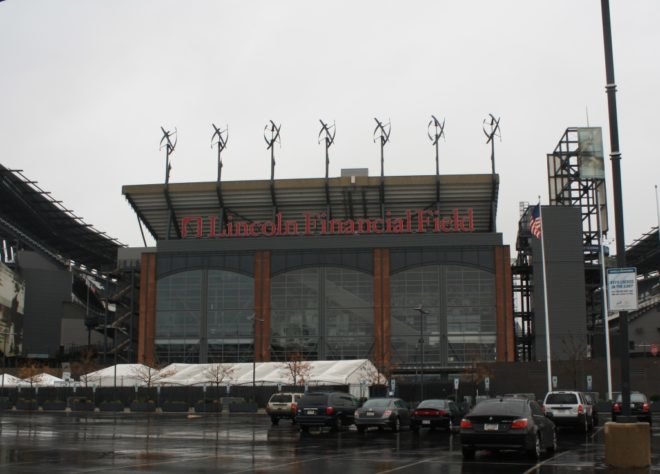 Philadelphia Eagles, NFL, UGE, wind turbines, vertical axis, renewable energy, football, solar panels, energy consumption