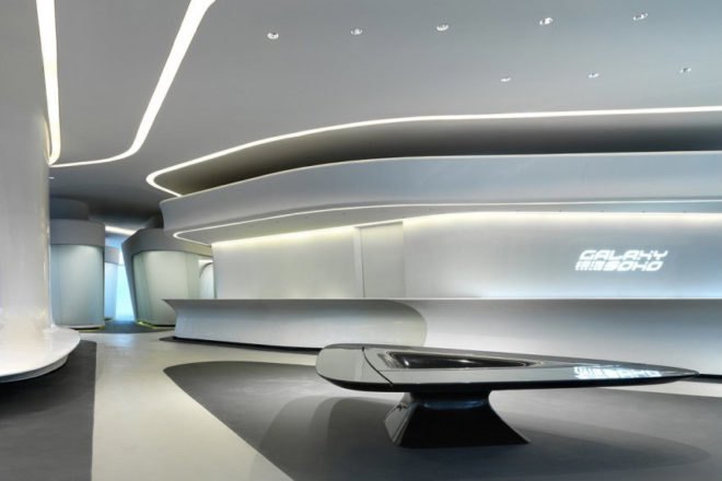 Galaxy Soho, Zaha Hadid, beijing, mixed-use complex, leed silver, natural daylighting, retail complex