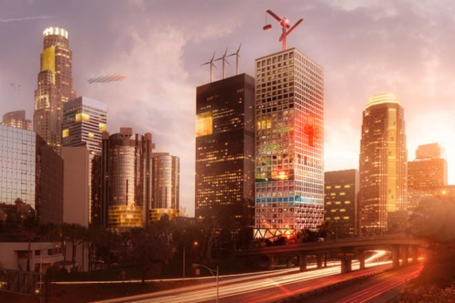 Gensler's Hackable Buildings, gensler, green renovation, office of the future, eco office, j. edgar hoover building, union bank building