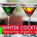 holiday cocktails, organic liquor, cocktail recipes, Christmas parties,