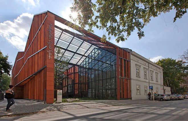 Malopolska Garden of ARts, Krakow Culture Centers, Adaptive Reuse, Ingarden & Ewy Architects, Juliusz Slowacki Theater, green design, eco design, sustainable design,