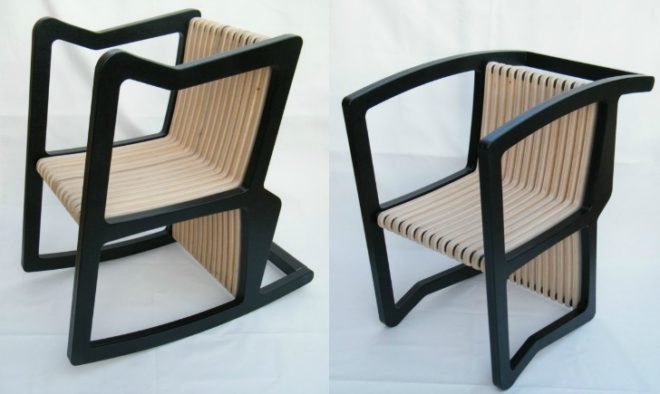 Itay Kirshenbaum, 4 in 1 Chair, rocking chair, bench, beach chair, transforming furniture, green furniture, eco furniture, multi-use furniture, CNC Technology