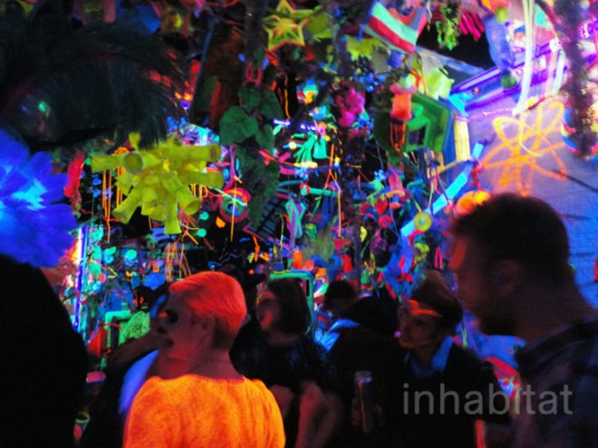 green design, eco design, sustainable design, Kenny Scharf, Cosmic Cavern, Recycle art, eco art, Paul Kasmin, downtown new york 1980s, downtown NY scene, East Village art scene, keith haring, basquiat