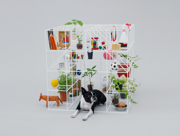 Architecture For Dogs, MUJI, Kenya Hara, Atelier Bow-Wow, MVRDV, Toyo Ito, Konstantin Grcic, Hara Design Institute, man’s best friend, dog, kennel, DIY, instructions, recycled cardboard tubes, Animals, Architecture, DIY, Recycled Materials, Modern Pets, green furniture,