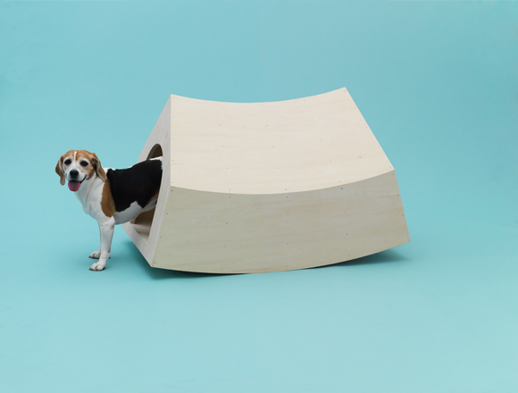 Architecture For Dogs, MUJI, Kenya Hara, Atelier Bow-Wow, MVRDV, Toyo Ito, Konstantin Grcic, Hara Design Institute, man’s best friend, dog, kennel, DIY, instructions, recycled cardboard tubes, Animals, Architecture, DIY, Recycled Materials, Modern Pets, green furniture,