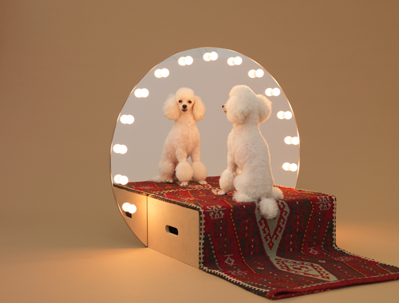 Architecture For Dogs, MUJI, Kenya Hara, Atelier Bow-Wow, MVRDV, Toyo Ito, Konstantin Grcic, Hara Design Institute, man’s best friend, dog, kennel, DIY, instructions, recycled cardboard tubes, Animals, Architecture, DIY, Recycled Materials, Modern Pets, green furniture,