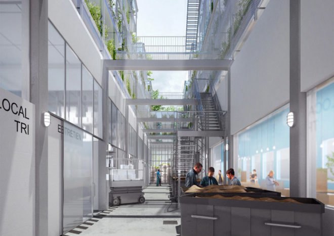 La Ferme Musicale Vertical Farm, SOA, HoldUP, vertical farm, darwin ecosysteme, bordeaux, urban farming