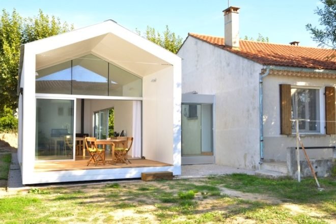 La Grange de Mon Père, timber, farm house, agriculture, Marseille, France, MJ Architectes, tiny house, green design, green renovation, sustainable design, eco-design