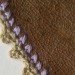 susanna bauer, crochet, embroidery, organic, natural objects, detail, leaf