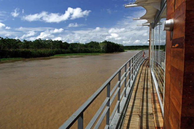 green design, eco design, sustainable design, eco tourism, eco travel, green travel, Jordi Puig, Amazon river cruise, Aqua Expeditions, floating hotel, Amazon hotel, Pacaya Samiria National Reserve