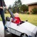 marty mcfly, delorean, back to the future, halloween costume, green costume, diy halloween costume, diy, green halloween costume contest, inhabitots, green design, sustainable design, diy back to the future costume, diy baby costume, kids halloween costume