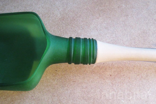 Michael Hannaford, Food Serving Utensils, Ana Lisa Alperovich, Co-oproduct, miy, Dutch Design Week, recycled glass bottles, DIY, Green Kitchen, Recycled Materials