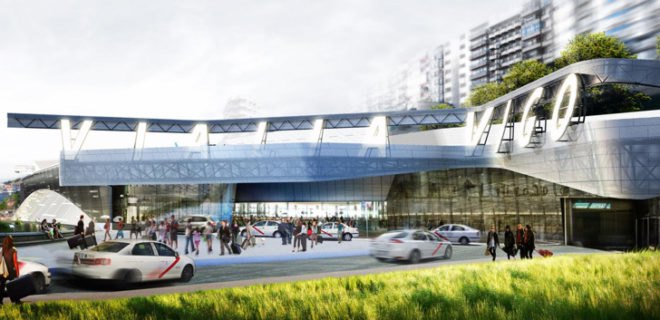 green design, eco design, sustainable design, Morphosis, Vialia Vgo, TGV station, Vigo Spain, rooftop park, transportation hub vigo
