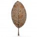 susanna bauer, crochet, embroidery, organic, natural objects, leaf, netted