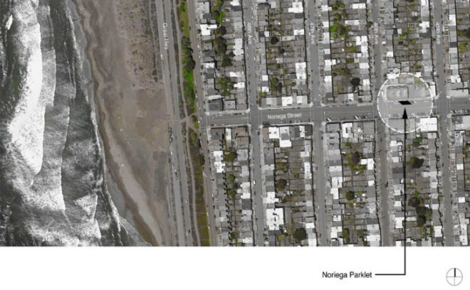 Noriega Street Parklet, Matarozzi Pelsinger, san francisco, parklet, mini park, urban park,