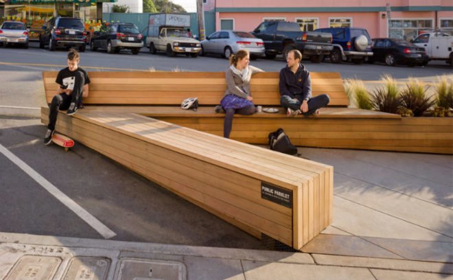 Noriega Street Parklet, Matarozzi Pelsinger, san francisco, parklet, mini park, urban park,