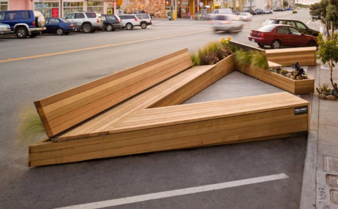Noriega Street Parklet, Matarozzi Pelsinger, san francisco, parklet, mini park, urban park,