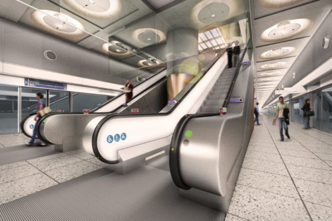 Paddington Station, Weston Williamson, london, transportation for london, london crossrail, green transportation, green renovation, train station