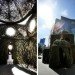 Patrick Dougherty, Ballroom, Willow Nest, Melbourne, Federation Square, St. Paul's Cathedral, public art, environmental art, invasive species, willow, Australia, green design, green art, sustainable design, eco-design, eco-art,