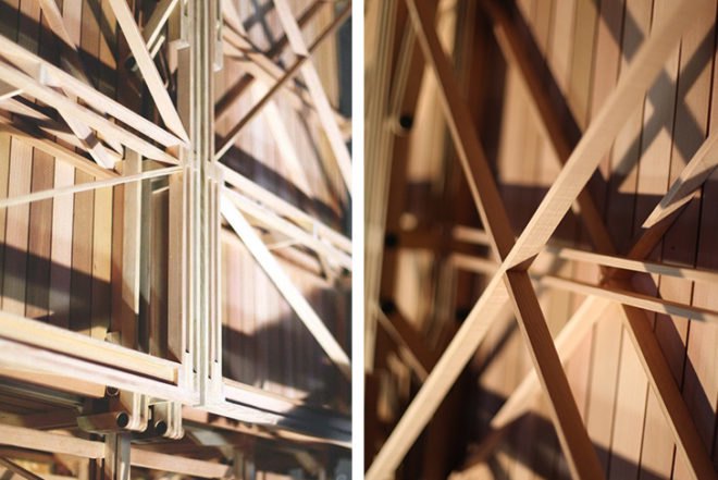 Paul Heijnen, Construction Cabinet , Collaboration O design, Design Academy of Eindhoven, hidden mechanism, craftsmanship, green furniture, Recycled Materials