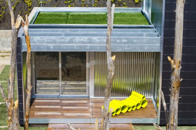 modular housing, social housing, low income housing, Spain, SAMVS, prefabricated design, solar power, thermal massing, daylighting, sustainable design, eco-design, Cso Arquitectura, green home, eco-home, green design, clean tech, alternative energy, cheap housing