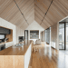 Dunescape, surf shack, Seaview House, Australia, Victoria, Jackson Clements Burrows, timber homes, daylighting, solar gain, in-floor hydronic heating, passive design, sustainable design, eco-design