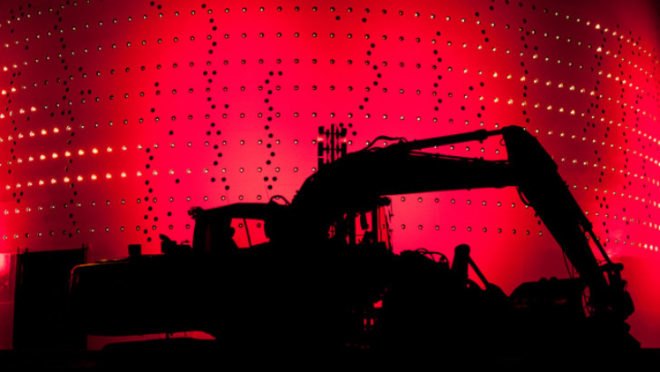 Silo 468, Lighting Design Collective, led light installation, abandoned silo, helsinki, world design capital, leds