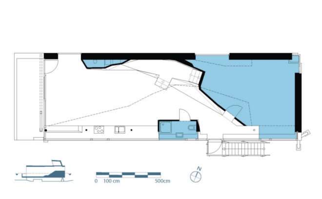 St Joseph House, Wolfgang Tschapeller Architekt, flood-resistant houses, floating houses, small prefab homes. Austrian architecture, concrete, sustainable houses, mobile homes